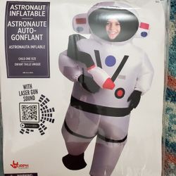 Astronaut Inflatable Costume Kids