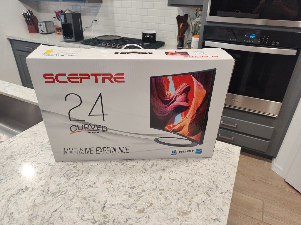 Sceptre 24" Curved Screen Monitor