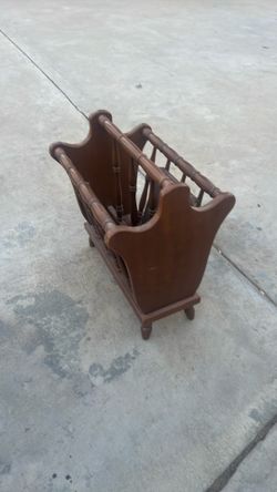 Vintage Magazine Rack