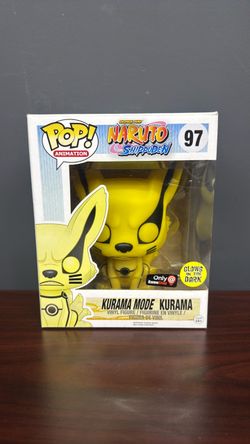 OG 2015 Funko Pop Naruto Kurama Mode Glow In The Dark 6 inch Gamestop #97 Rare