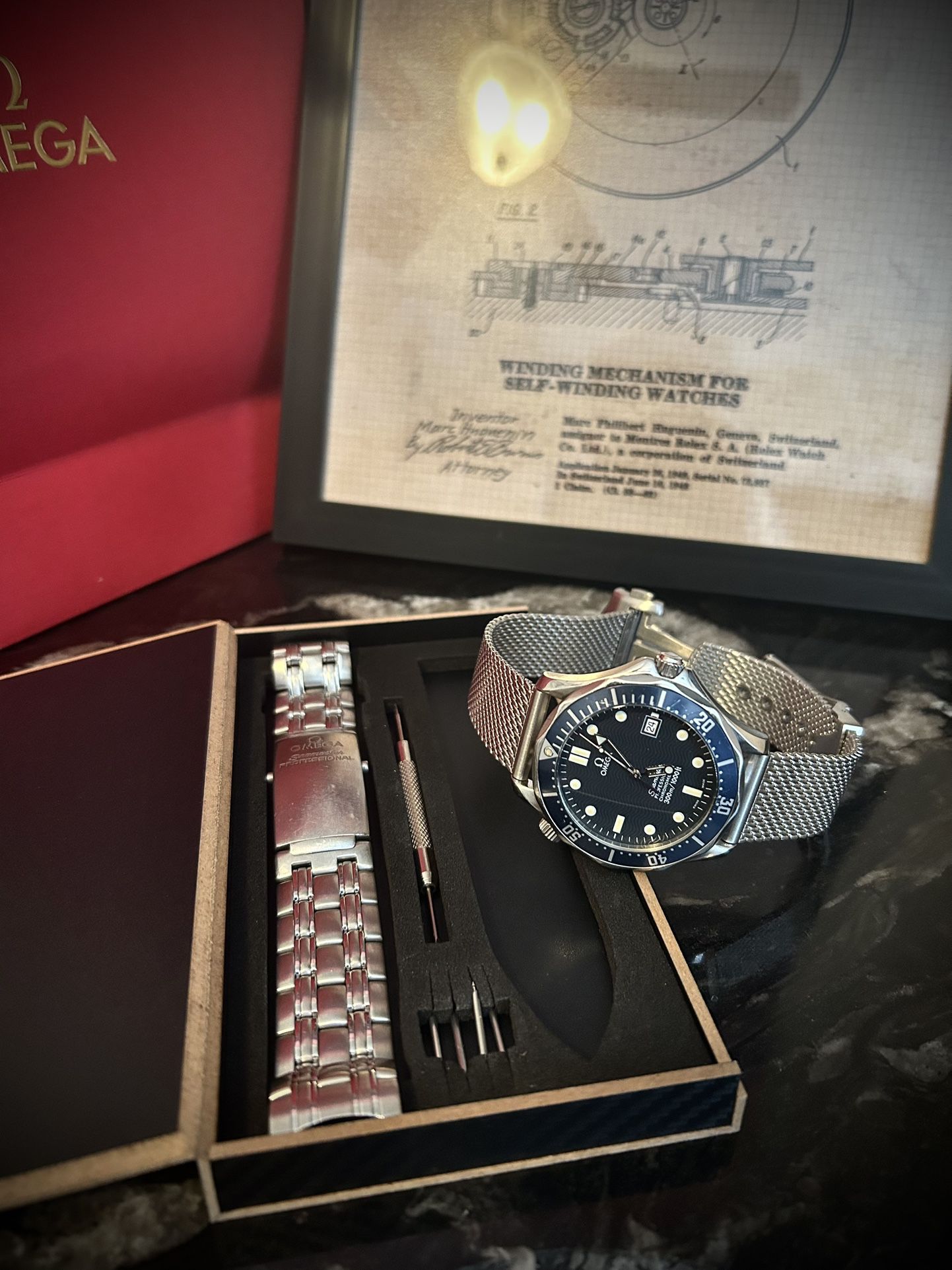 Omega Seamaster James Bond Luxury Watch!