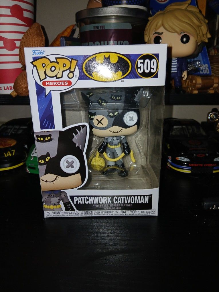 Brand New DC Batman Patchwork Catwoman #509 Funko Pop