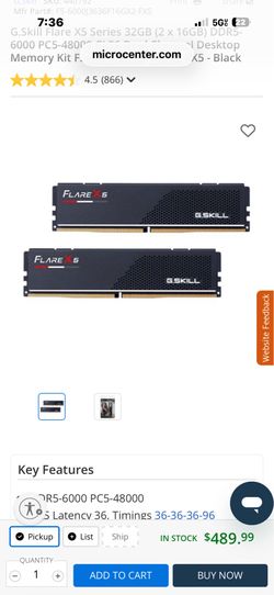 Gskill flarex5 ddr5