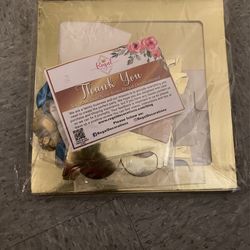 Gold Ballon Box Party Decorations 