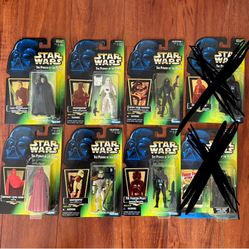 NEW Star Wars - Sandtrooper Snowtrooper Darth Vader Luke Skywalker figure - Green Card