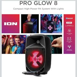 Speaker remote microphone lights
