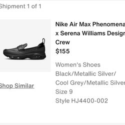 NIKE AIR MAX PHENOMENA X SERENA WILLIAMS 