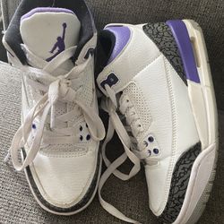 4c purple jordans