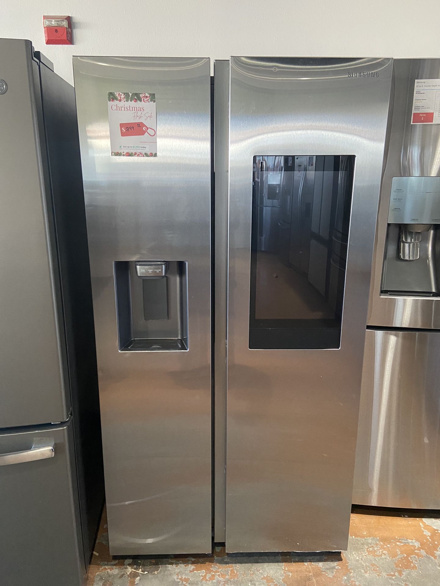 Samsung Side By Side Refrigerator With Hub Screen ✔️FIND OUT HOW YOU CAN TAKE HOME TODAY FREE‼️⚡️🔌