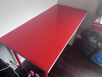 Ikea Red Table Top