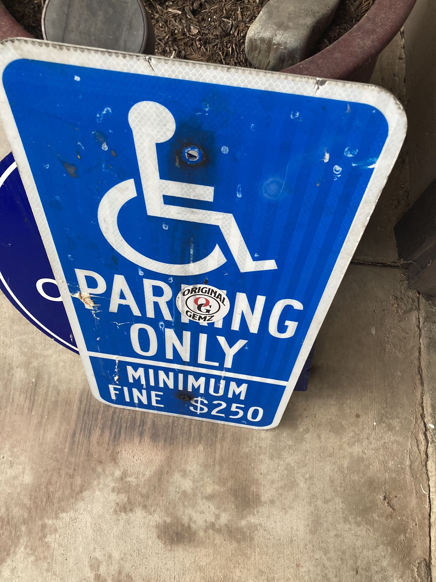 Handicapped Parking Sign