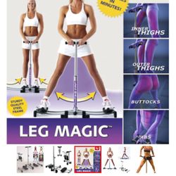 Leg Magic Home Exercise Machine Thigh Glider  Adductor 