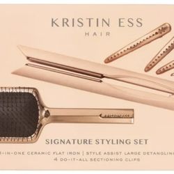 Kristin Ess Hair Signature Styling Set 3-in-1 Ceramic Flat Iron