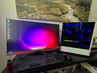 Gaming PC 3080ti intel i19-11900kf and predator monitor
