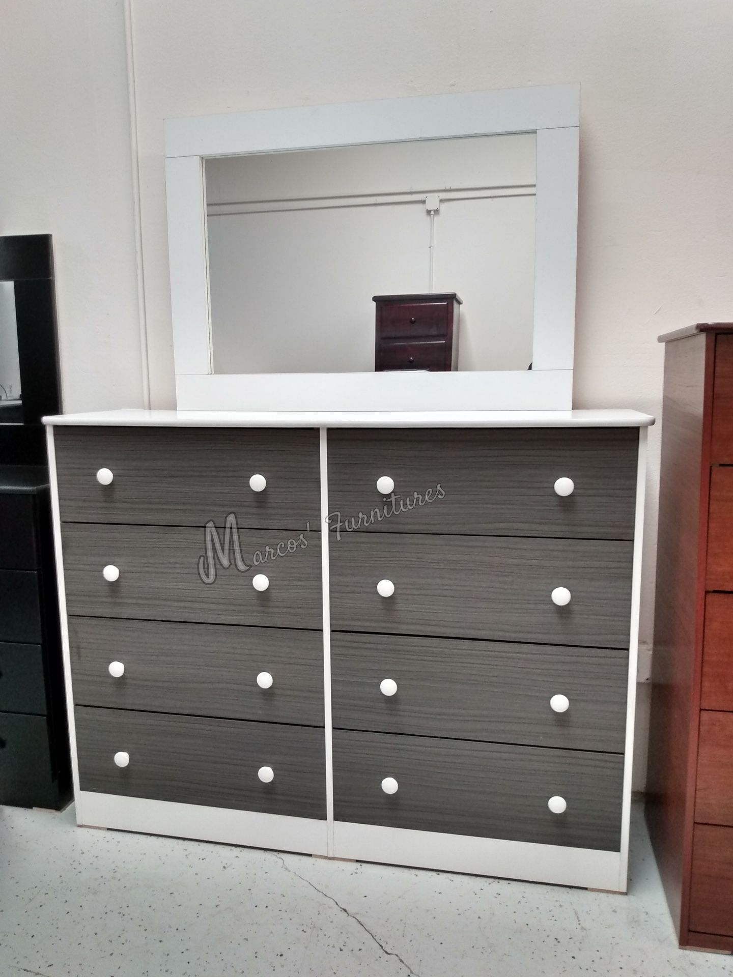 New Bedroom Dresser With Mirror!
