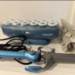 Babyliss Curling Iron & Hot Rollers 