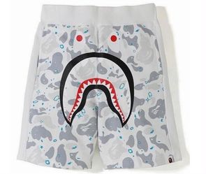 White and gray bape shorts