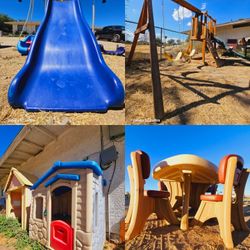 Play Grounds & Play Houses & Kids Table Set