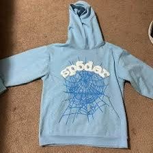 Light Blue Spider Hoodie