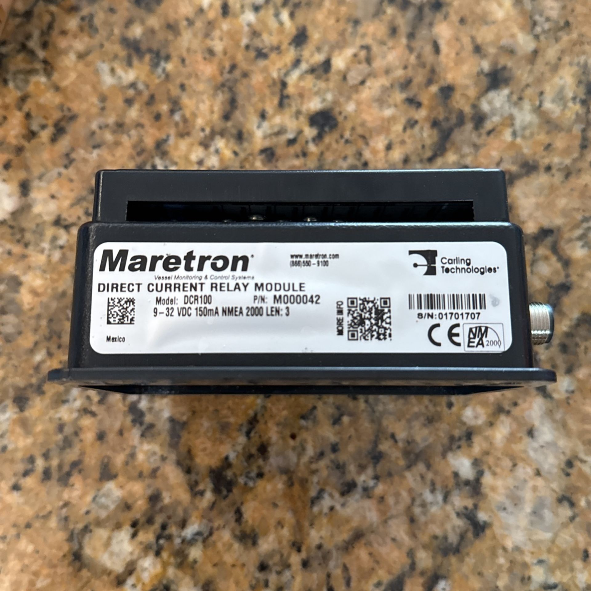 Maretron DCR100-01 Direct Current Relay Module main image 1