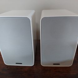 Onkyo D-T25 Bookshelf Speakers White For Onkyo CR-265 HiFi Mini System