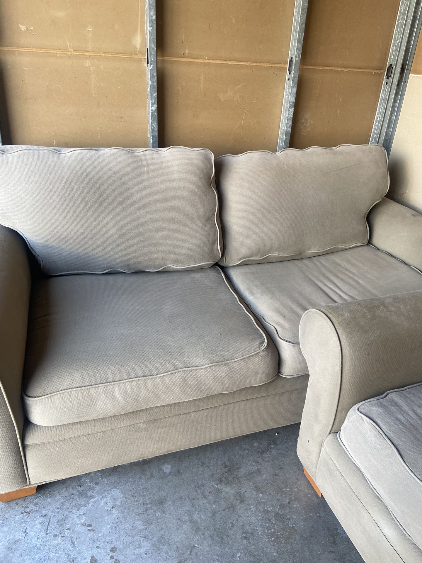 Love Seat And Couch Set