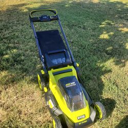 Ryobi Self Propel Lawnmower 40v Battery And Charger Included