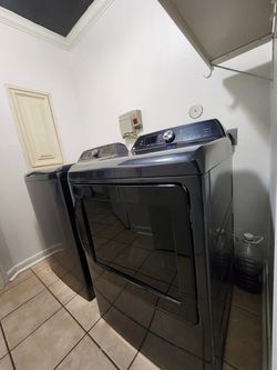 GE Profile Washer and Dryer Set