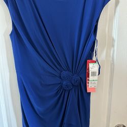 Royal Blue Dress 