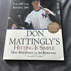 Don Mattingly Auto graph 
