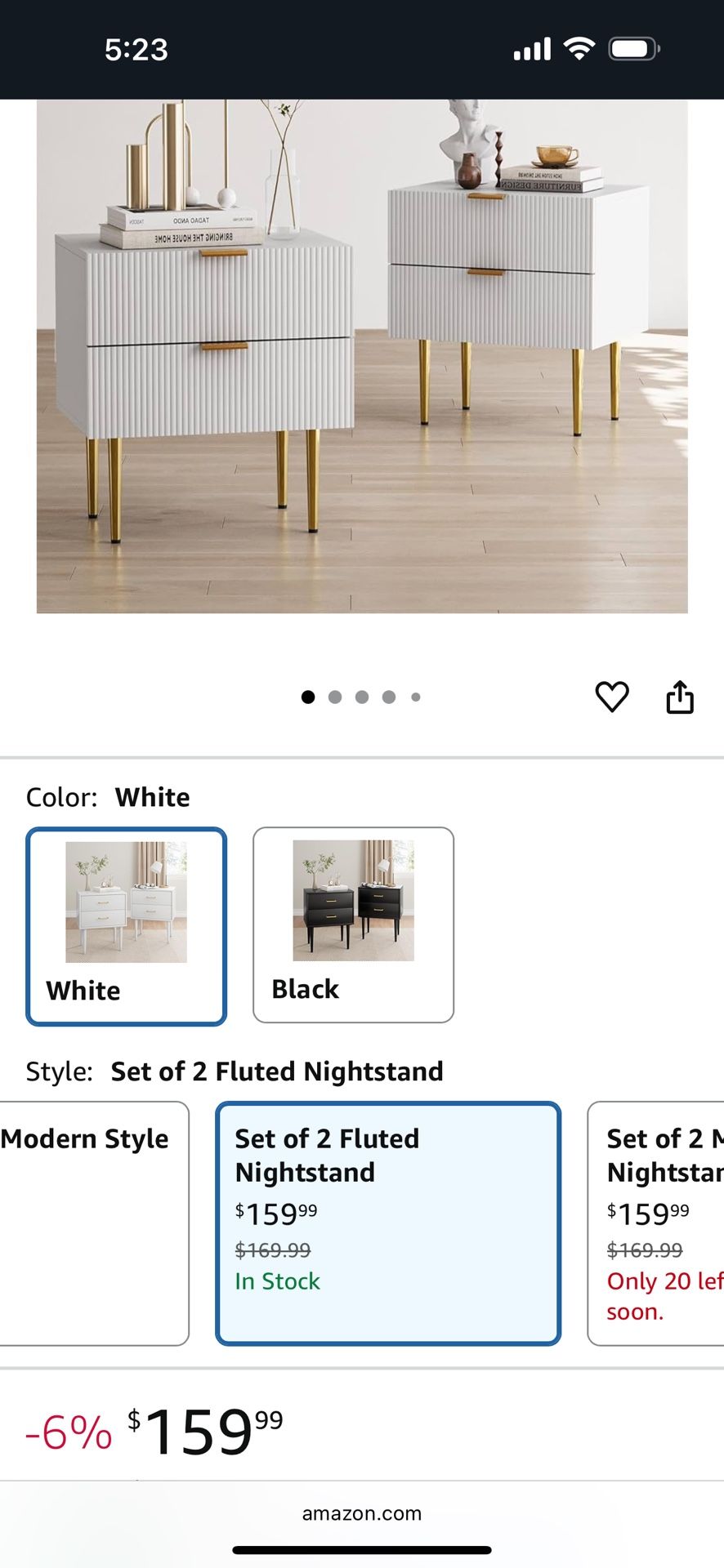 Set Of Nightstands