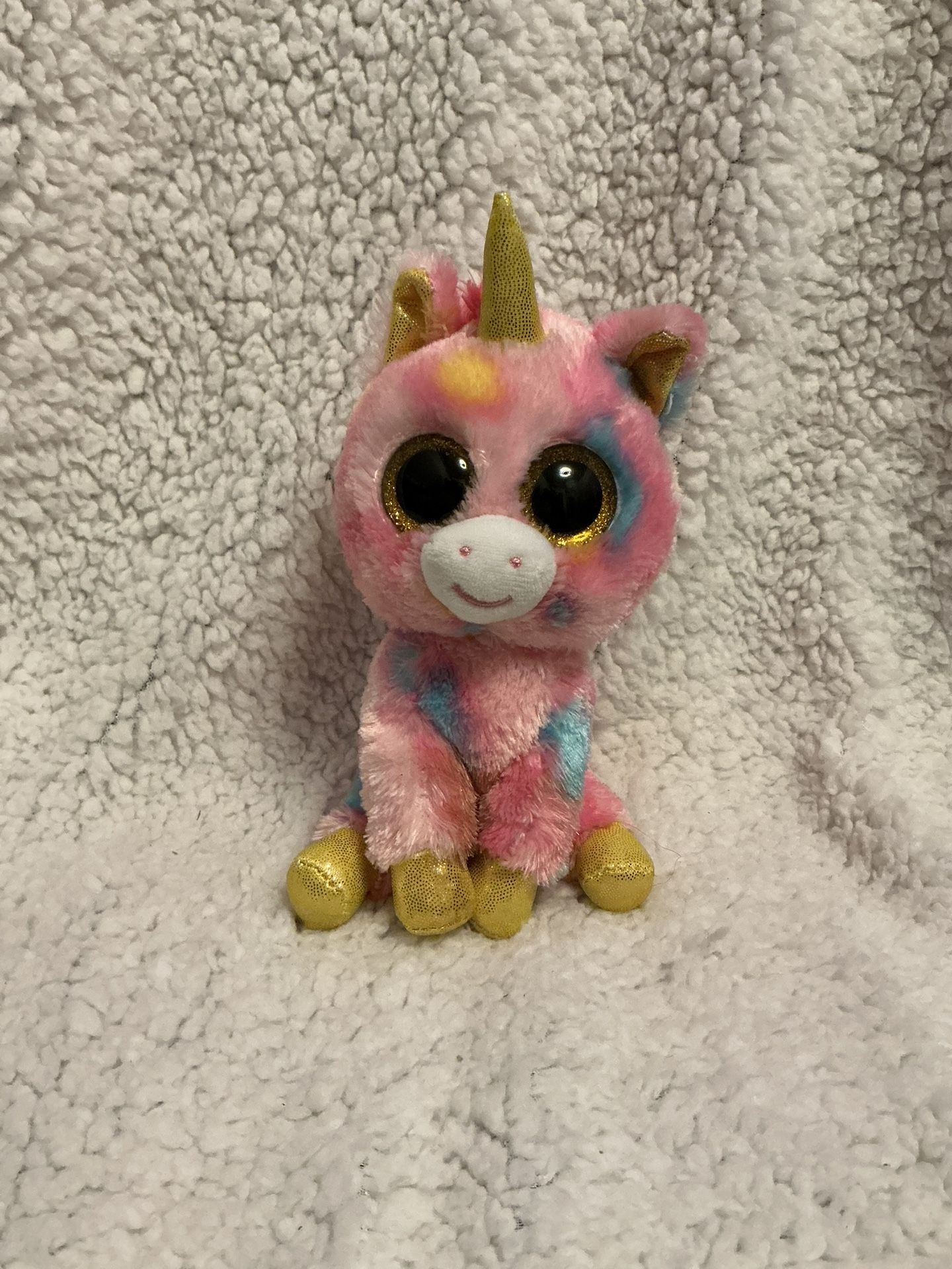 Ty Beanie Boo “Fantasia” the Unicorn 6”