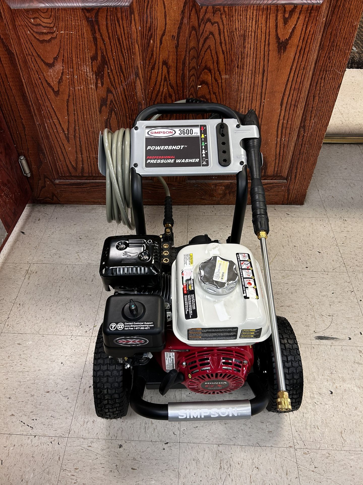 Simpson Power shot 3600psi  Pressure Washer