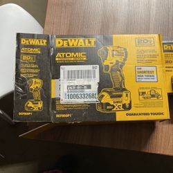 DeWalt Atomic 20V MAX 1/4 in Brushless Cordless 3-speed Impact Driver Kit DCF850P1