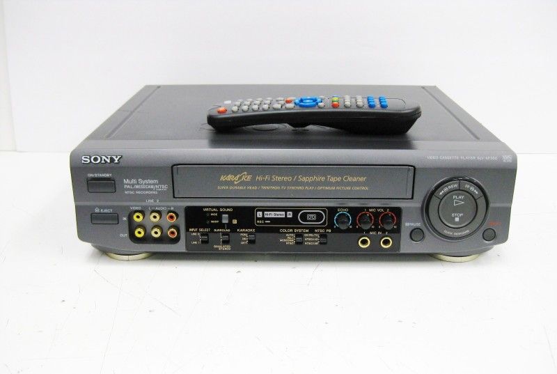 Sony SLV-KF300 Multi System 110-240V PAL MESECAM NTSC VHS VCR