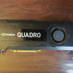 NVIDIA Quadro K5000

Graphics Card 4GB For Parts
