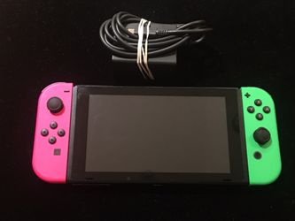 Nintendo Switch 32GB Gray Console w/ Joy-Cons+OEM Charger+7 Games(Version 7.0.1)