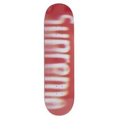 Supreme  Blurred Logo Skateboard Deck