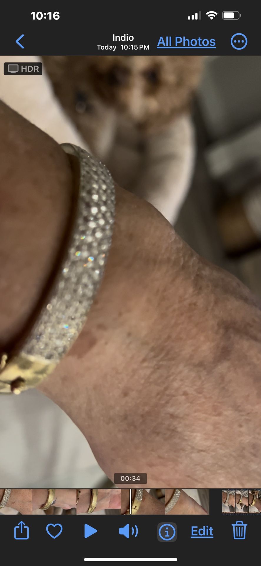 Diamond/Gold Bracelet For Sale 3k