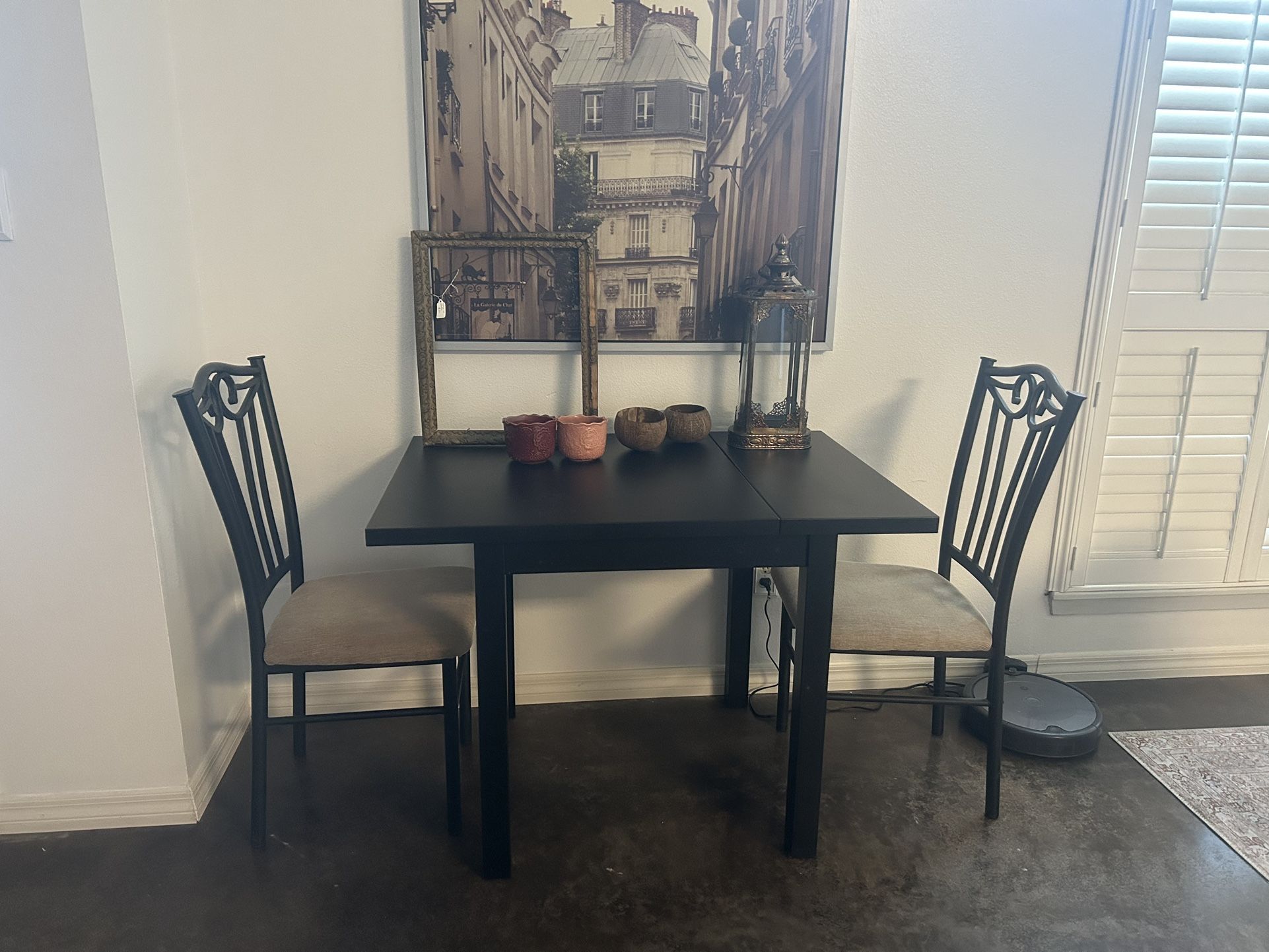 Table & Chairs For Sale-like New 