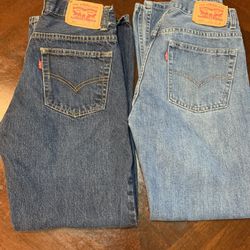 505 Levi Jeans Boys Size 16 Slim