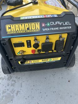 Champion Duel Fuel Generator
