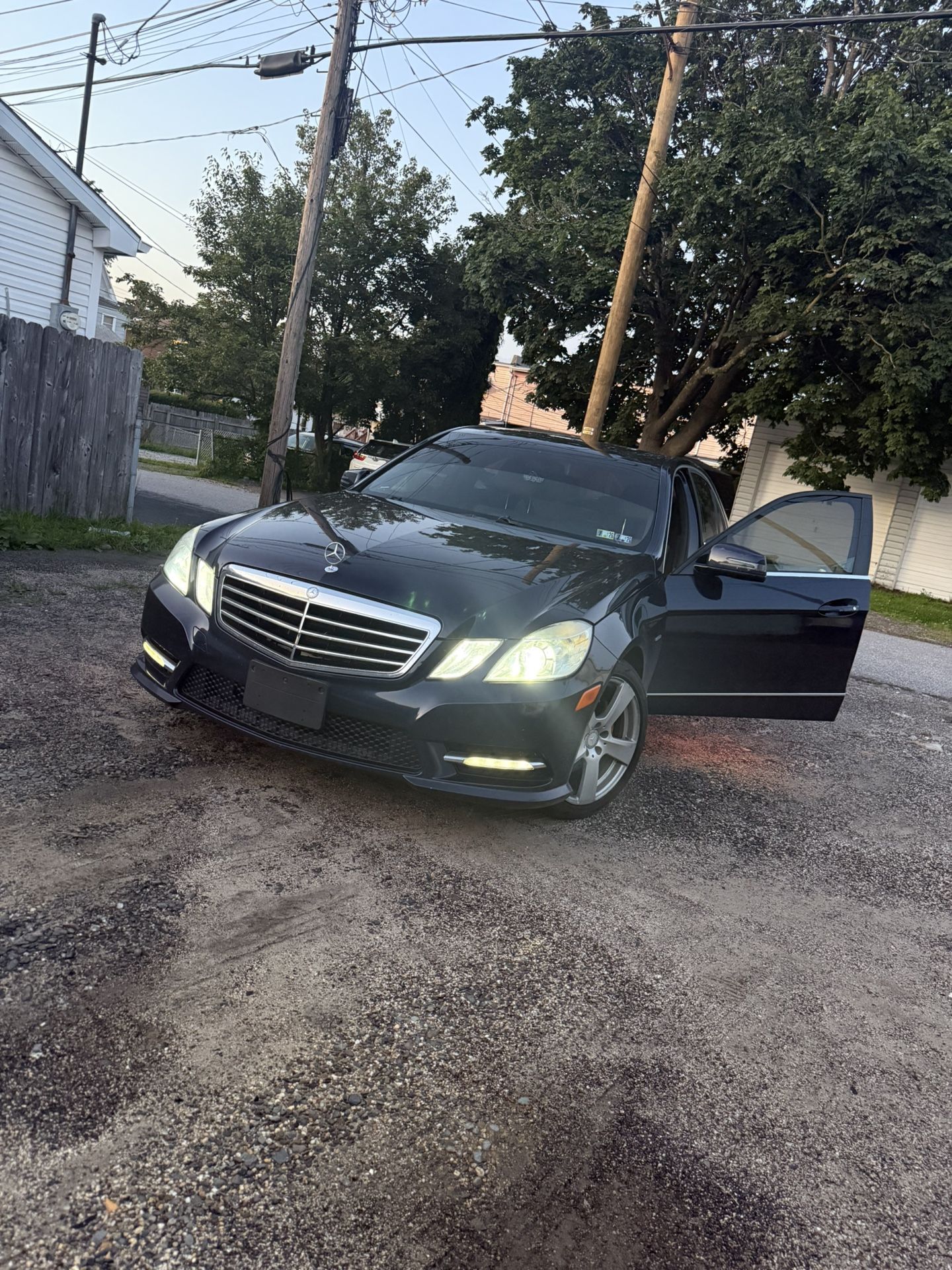 Mercedes Benz E350 Navy Blue  2012
