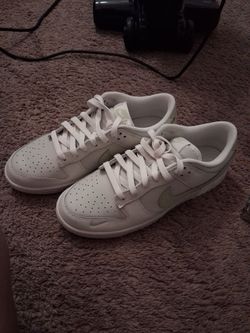 Dunks Grey white light green