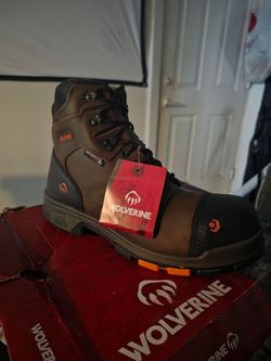 Wolverine steeltoe work boots size 13