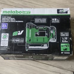 Metabo HPT MultiVolt 1-3/8-in 23 -Gauge  Pin Nailer With Battery and charger #7297