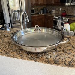 Stainless Steel Electric Skillet (extra large) 
