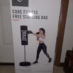 Everlast Core Fitness Free Standing Bag! Brand New On Box!