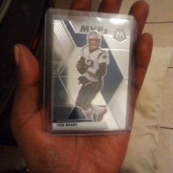 Tom Brady 2017 MVP Card 