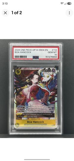 One Piece - Boa Hancock  OP14-112 PSA 10